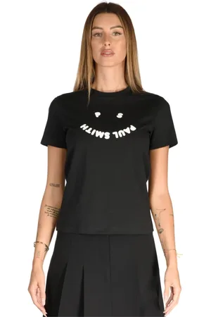 Paul Smith Top, Dame, Sort, XL, Bomuld, Christer T-Shirt