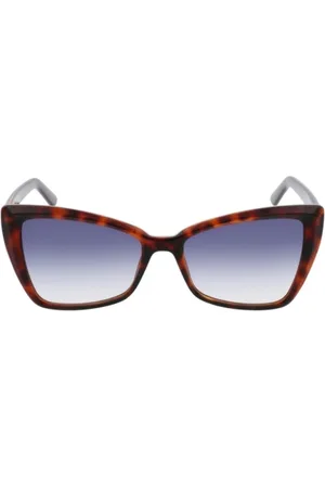 Karl Lagerfeld Tilbehør, Dame, Brun, 52 MM, Brune Injected Solbriller