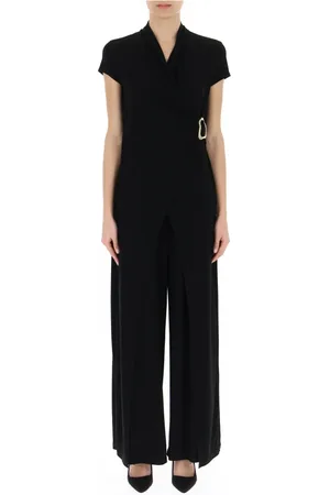 Joseph Ribkoff Jumpsuits & Playsuits, Dame, Sort, 3XL, Polyester, Elegante Bukser