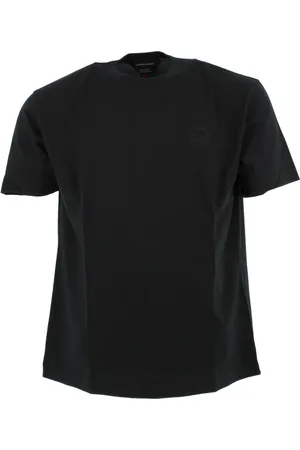 Canada Goose Top, Herre, Sort, S, Bomuld, Sorte T-shirts og Polos Broderet Disc