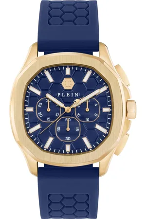 Philipp Plein Tilbehør, Herre, Blå, ONE SIZE, Chrono Watch