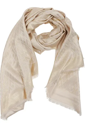 VALENTINO GARAVANI Tilbehør, Dame, , ONE SIZE, Cashmere, Golden Lurex Stole Toute La V