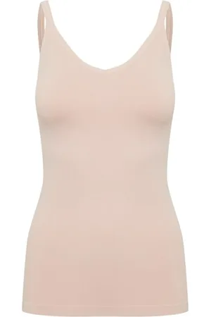 Part Two Top, Dame, , L/XL, Uld, Smoke Gray Top med Justerbare Stropper