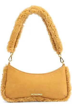Jacquemus Taske, Dame, , ONE SIZE, Uld, Soft Kiss Camel Skuldertaske