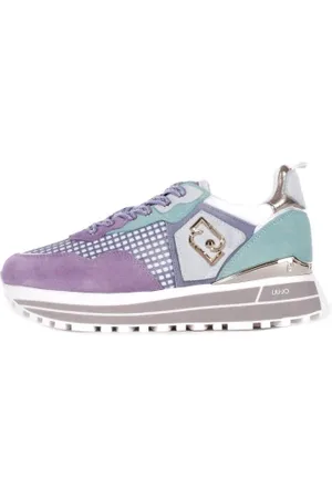 Liu Jo Sko, Dame, Flerfarvet, 41 EU, Suede, Sporty Suede Gummisål Sneakers