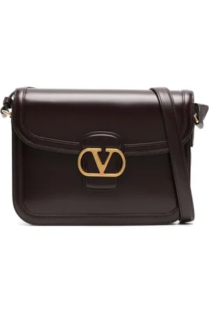VALENTINO GARAVANI Taske, Herre, Sort, ONE SIZE, Uld, Foldover Skuldertaske