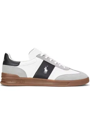 Ralph Lauren Sko, Herre, Hvid, 43 EU, Uld, Stilfulde Sneakers til Mænd og Kvinder