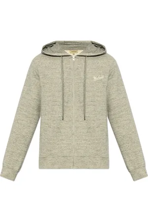 Woolrich Sweathshirts & Hoodies, Herre, Grå, S, Bomuld, Hoodie