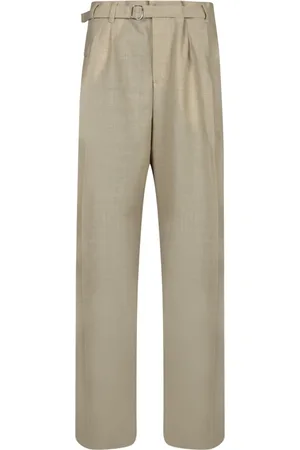 Jacquemus Bukser, Herre, , S, Uld, Højtaljede Bukser