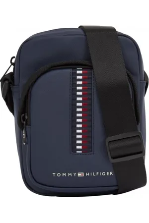 Tommy Hilfiger Taske, Herre, Blå, ONE SIZE, Uld, Mini Reporter Taske