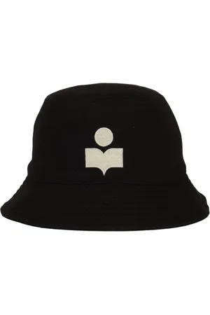 Isabel Marant Tilbehør, Dame, Sort, 56 CM, Bomuld, Haley Hat