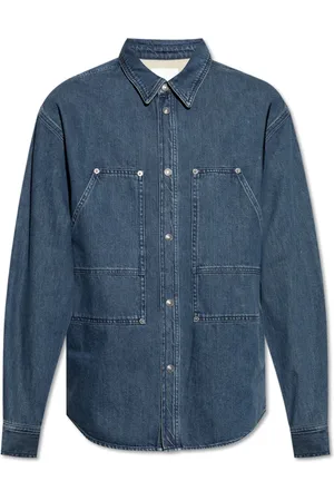 Isabel Marant Skjorte, Herre, Blå, S, Denim, Owenn Denim Skjorte