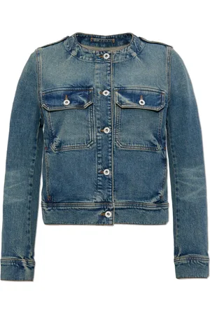 Kenzo Jakke, Dame, Blå, M, Denim, Denimjakke