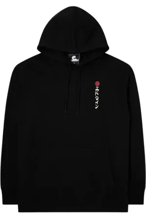 Edwin Sweathshirts & Hoodies, Herre, Sort, S, Bomuld, Kamifuji Hoodie