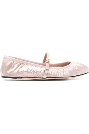 Dolce & Gabbana Sko, Dame, Lyserød, 37 1/2 EU, Rosa flade sko til kvinder