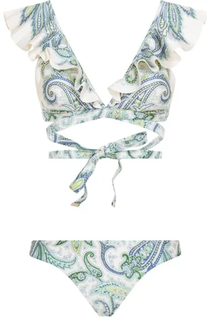 ZIMMERMANN Badetøj, Dame, Grøn, L, Maxine Bikini