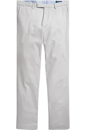 Ralph Lauren Bukser, Herre, Grå, W31 L34, Uld, Slim-fit Bukser