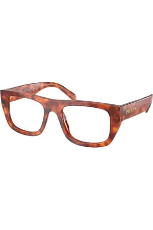 Prada Tilbehør, unisex, Brun, 53 MM, Brune Solbriller med Stel