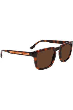 Lacoste Tilbehør, Herre, Brun, ONE SIZE, Uld, Brun Indsprøjtet Solbriller L951Srg-214 Kategori 3