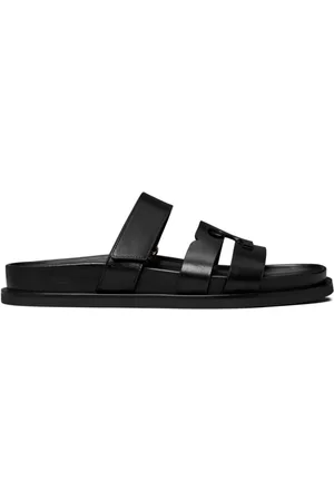 Tory Burch Sko, Dame, Sort, 37 EU, Læder, Ines Slides