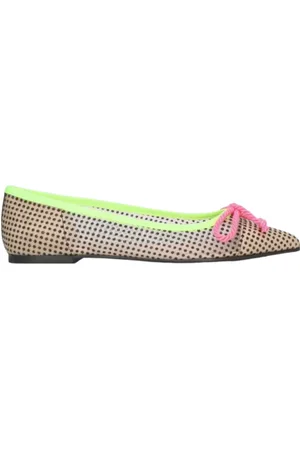 Pretty Ballerinas Sko, Dame, Flerfarvet, 36 EU, Transparent Nude Ballerina Sko