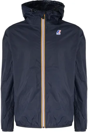 K-Way Jakke, Herre, Blå, 2XL, Uld, Waterproof Jacket Le Vrai 3.0