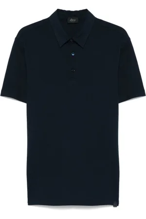 BRIONI Top, Herre, Blå, L, Blå T-shirts og Polos