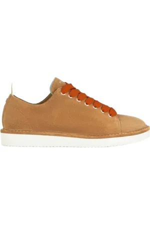 Panchic Sko, Dame, Brun, 44 EU, Suede, Suede Snøresko