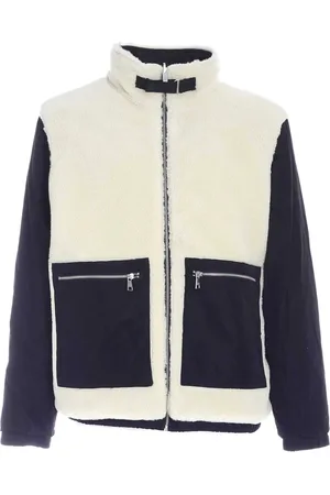 Karl Lagerfeld Jakke, Herre, Flerfarvet, 2XL, Uld, Reversibel Teddy Technical Jakke