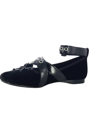 Jeffrey Campbell Sko, Dame, Blå, 39 EU, Læder, Choreo Ballerina Sko