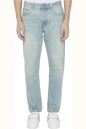 VALENTINO GARAVANI Jeans, Herre, Blå, W30, Denim, Lyseblå denimjeans med VLogo-signatur
