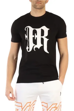 John Richmond Top, Herre, Sort, L, Vaprus T-Shirt