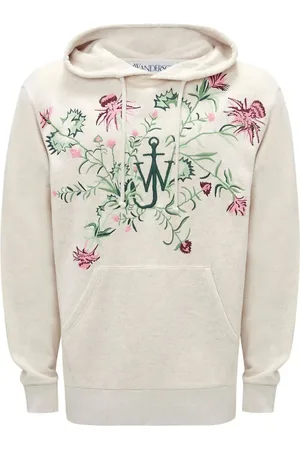 J.W.Anderson Sweathshirts & Hoodies, Herre, , 2XS, Bomuld, Broderet Hoodie - Pol Anglada Artwork