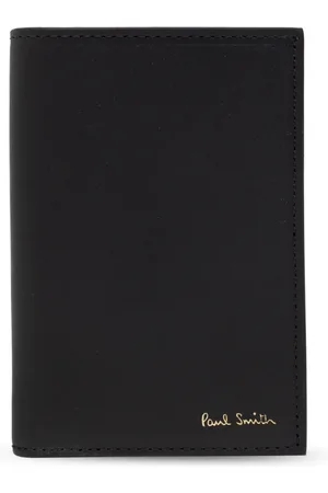 Paul Smith Tilbehør, Herre, Sort, ONE SIZE, Uld, Foldbar Kortholder