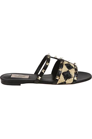 VALENTINO GARAVANI Sko, Dame, , 37 EU, Rockstud Slide Sandaler