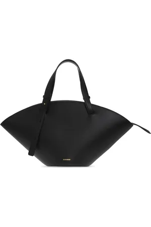 Jil Sander Taske, Dame, Sort, ONE SIZE, Uld, Læder Sombrero Skuldertaske