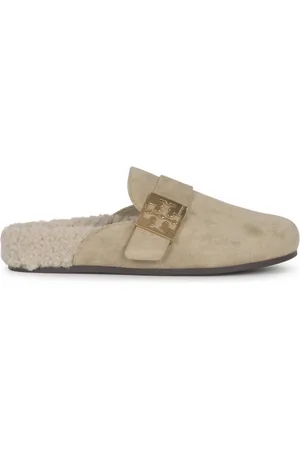 Tory Burch Sko, Dame, , 37 EU, Shearling Mule Flat Sko