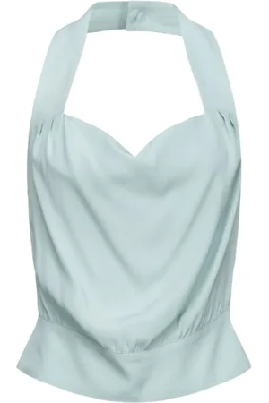 Pinko Top, Dame, Grøn, M, Aqua Grøn Ærmeløs Top