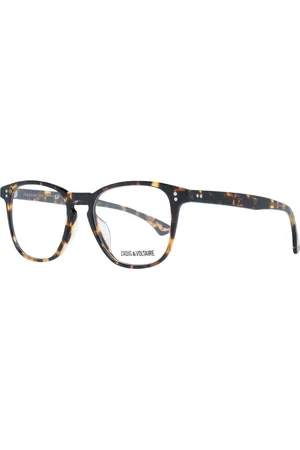 Zadig & Voltaire Tilbehør, Herre, Brun, ONE SIZE, Uld, Rektangulære optiske brillestel