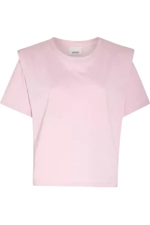 Isabel Marant Top, Dame, Lyserød, L, Bomuld, Zelitos T-Shirt