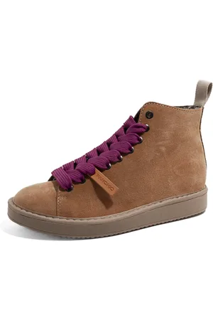 Panchic Sko, Dame, Brun, 37 EU, Uld, Ankelstøvle Aw23