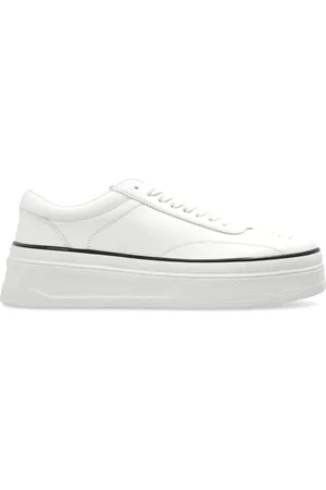 Jil Sander Sko, Herre, Hvid, 42 EU, Læder, Sneakers