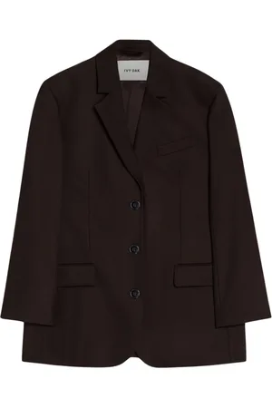 Ivy & Oak Jakke, Dame, Brun, XS/S, Uld, Blazer