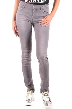Philipp Plein Jeans, Dame, Grå, W30, Bomuld, Skinny Jeans