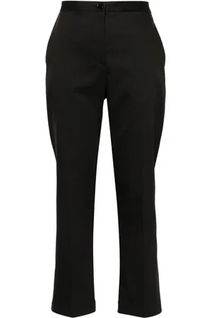 Joseph Bukser, Dame, Sort, XL, Uld, Tottenham Cropped Bukser