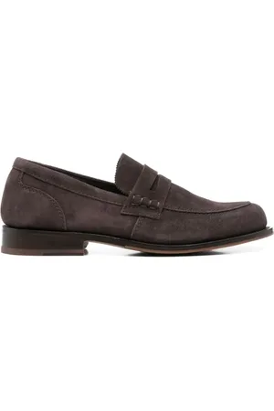 TRICKERS Sko, Herre, Brun, 42 1/2 EU, Læder, Klassisk Læder Loafer Sko