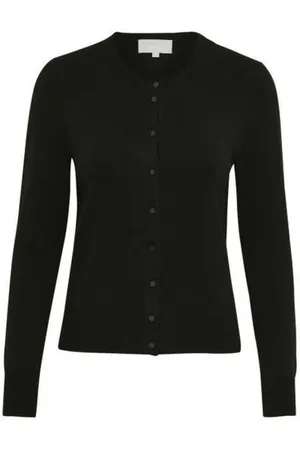 INWEAR Strik, Dame, Sort, 3XL, Rita Cardigan