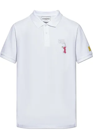 Iceberg Top, Herre, Hvid, 2XL, Bomuld, Polo Shirt