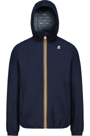 K-Way Jakke, Herre, Blå, XL, Nylon, Jack Stretch Dot Wind Jacket