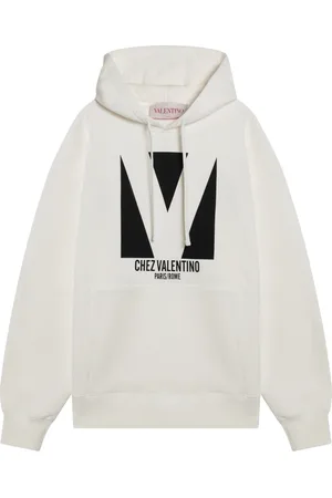 VALENTINO GARAVANI Sweathshirts & Hoodies, Herre, , M, Bomuld, Chez Valentino Hættetrøje